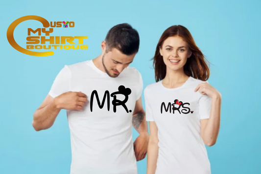 Mr. and Mrs-Disney T-shirt