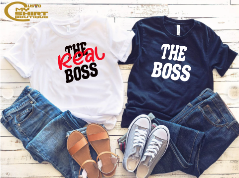Dad gift,new dad gift,gift for dad,fathers day gift,fathers day shirt,funny fathers day shirt,funny fathers day gift,the boss the real boss