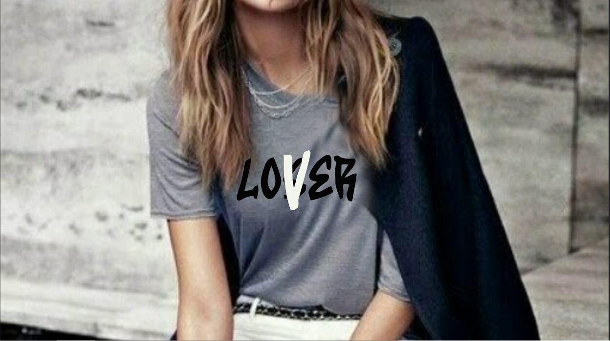 Lover Loser Gildan T-shirt - Fun T-shirt